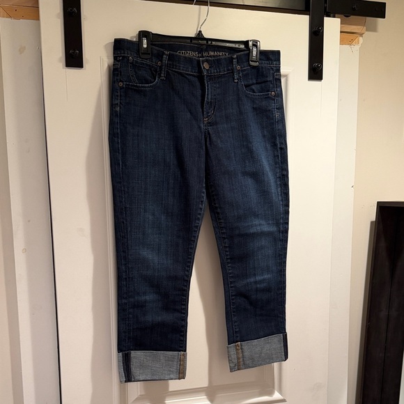 Citizens Of Humanity Denim - Citizens of Humanity Dani Dark Blue Ankle Jeans